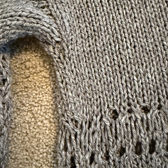 Vince knitted by hand cardigan grey Small - Picture 9 of 9